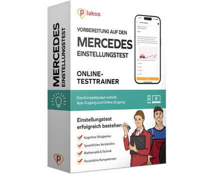 Vorbereitung für den Mercedes Einstellungstest 2026 Kurs und App