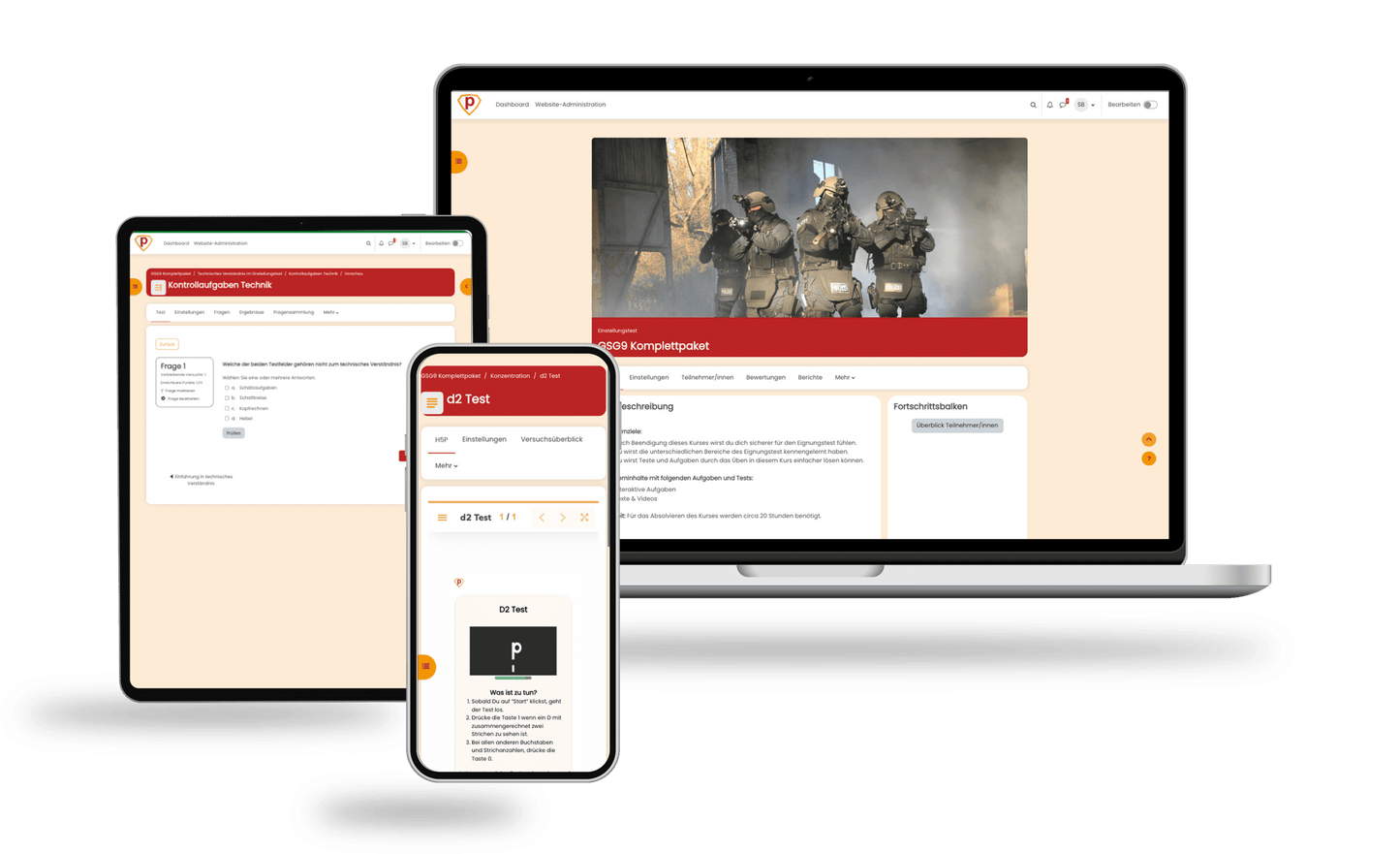 GSG9 Einstellungstest 2026 Online Testtrainer