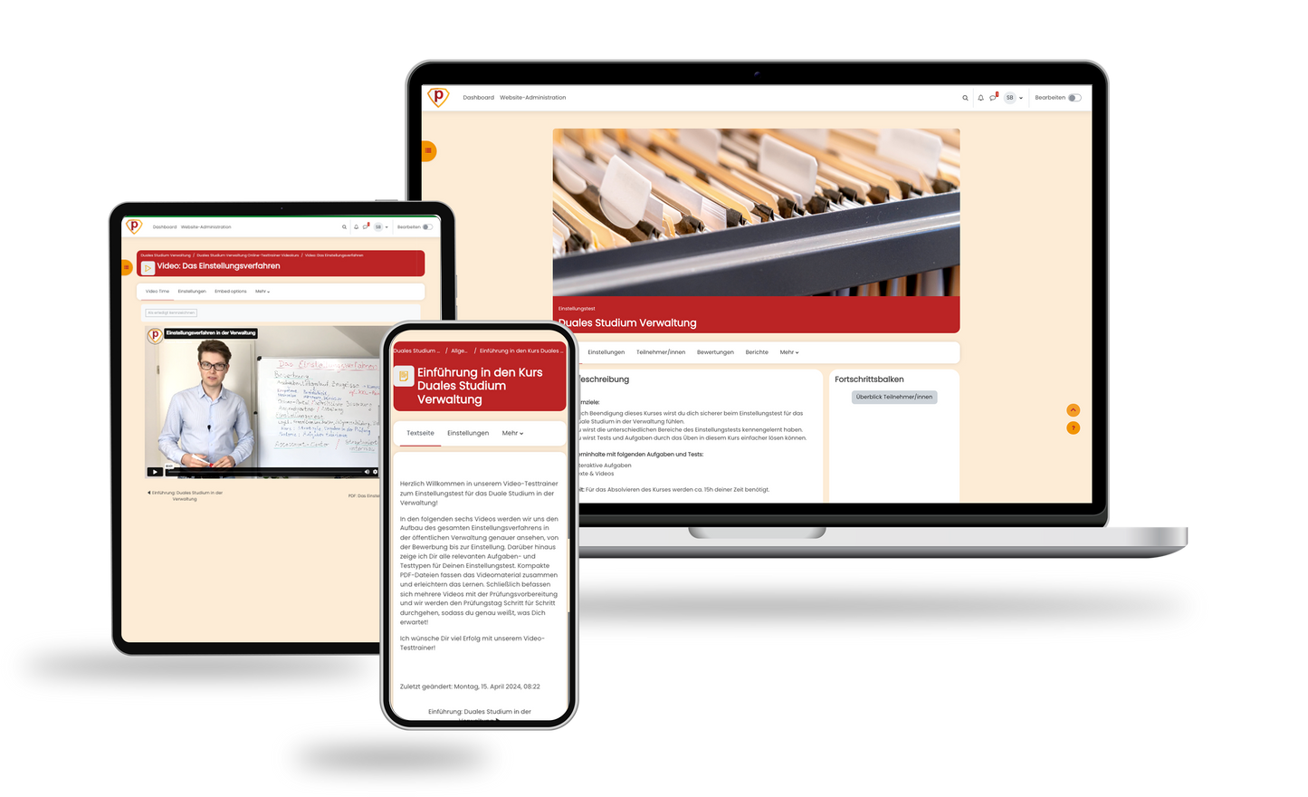 Einstellungstest Duales Studium Verwaltung 2026 Online Testtrainer