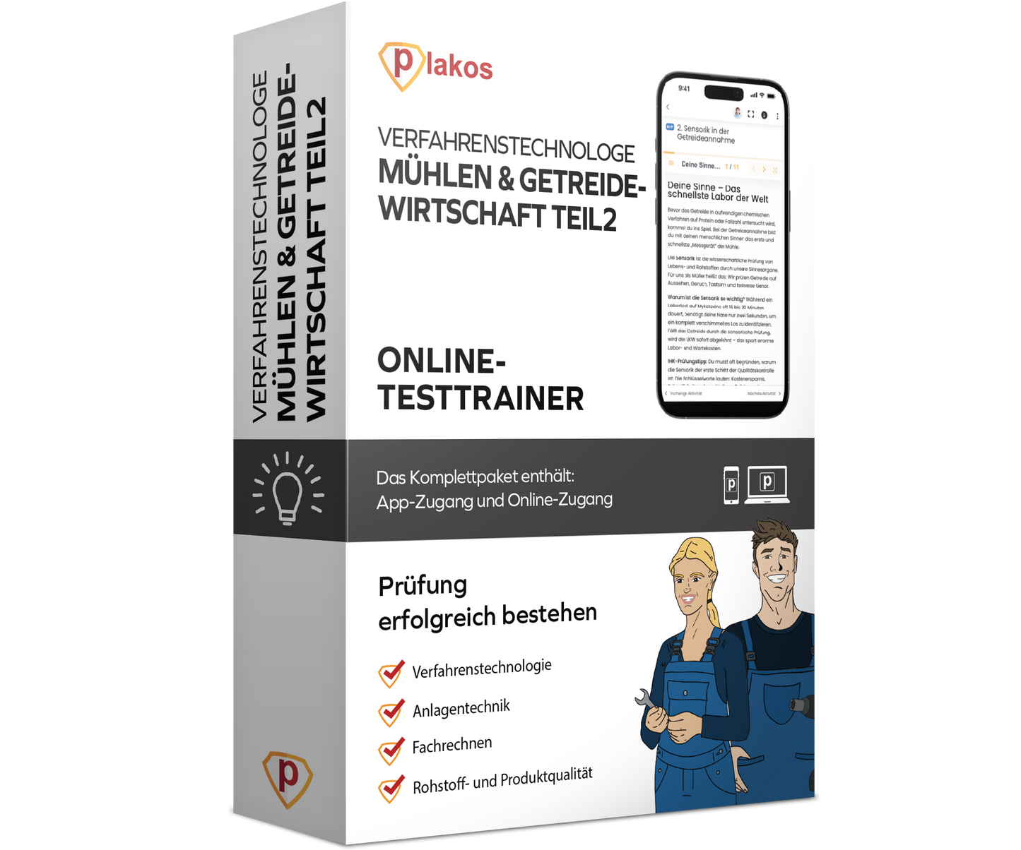 Verfahrenstechnologe Mühlen- und Getreidewirtschaft Teil 2 2026 Online Testtrainer