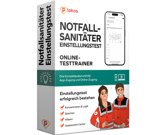Notfallsanitäter Einstellungstest 2026 Online Testtrainer