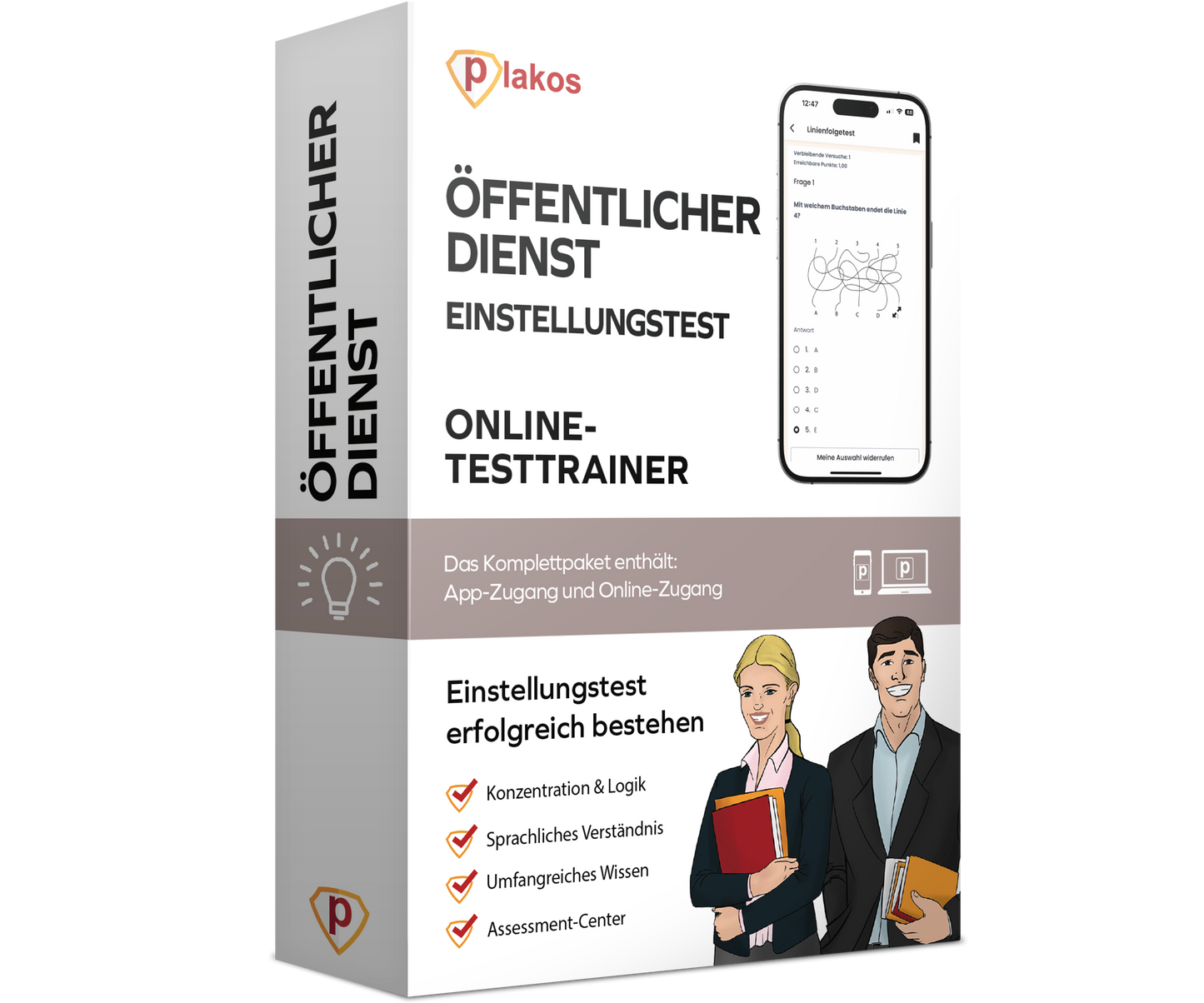 Öffentlicher Dienst Einstellungstest 2026 Online Testtrainer