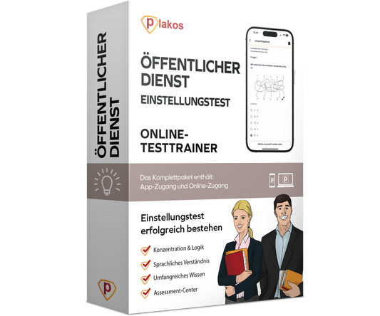 Öffentlicher Dienst Einstellungstest 2026 Online Testtrainer