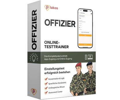 Offizier Einstellungstest 2026 Bundeswehr Testtrainer