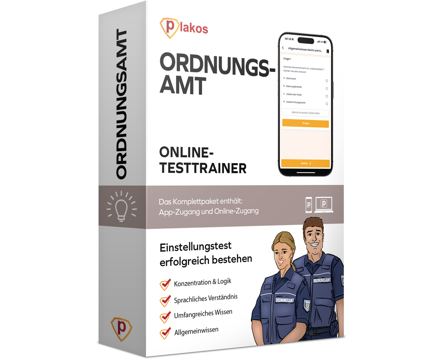 Ordnungsamt Einstellungstest 2026 Online Testtrainer