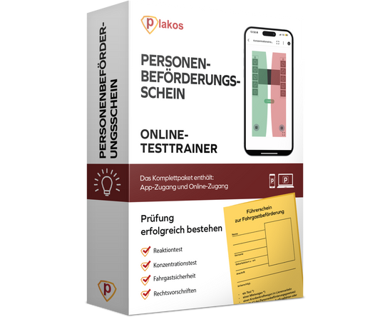 Personenbeförderungsschein P Schein 2026 Konzentrationstrainer