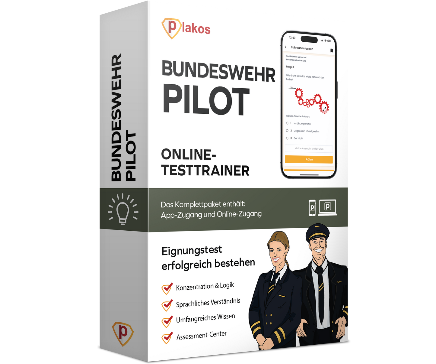 Bundeswehr Pilot Einstellungstest 2026 Online Testtrainer