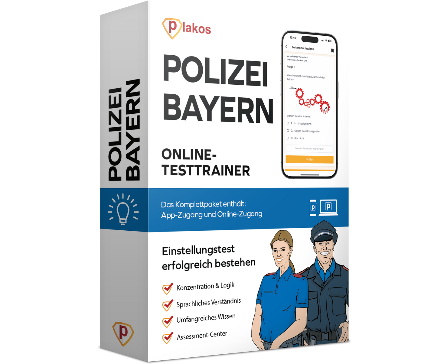Einstellungstest Polizei Bayern LPA Test 2026 Online Testtrainer