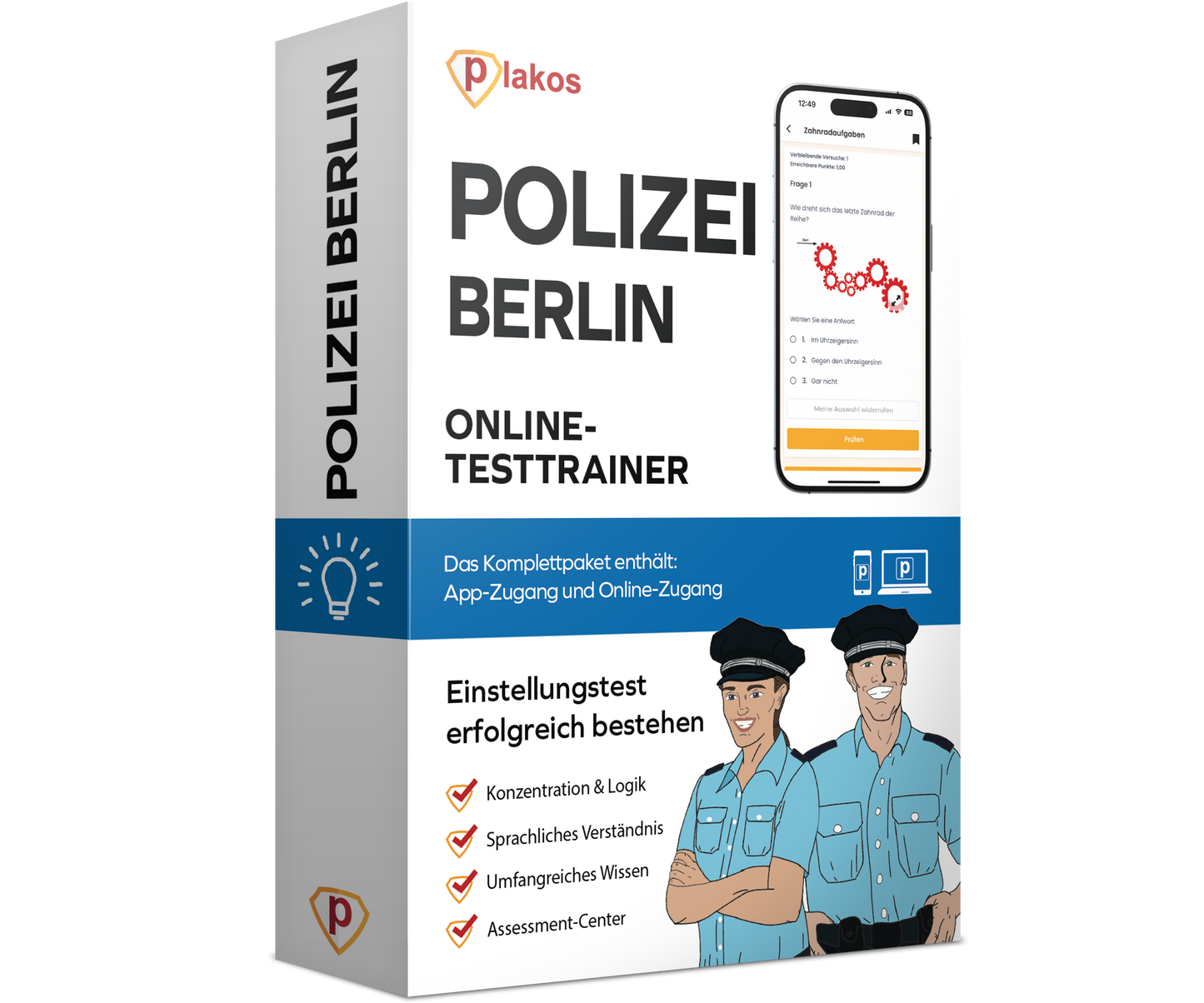 Einstellungstest Polizei Berlin 2026 Online Testtrainer
