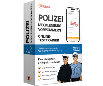 Polizei Mecklenburg Vorpommern Einstellungstest 2026 Online Testtrainer