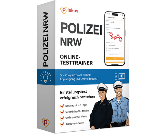 Polizei Einstellungstest NRW 2026 Online Testtrainer