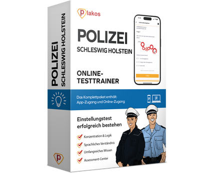 Polizei Schleswig Holstein Einstellungstest 2026 Online Testtrainer
