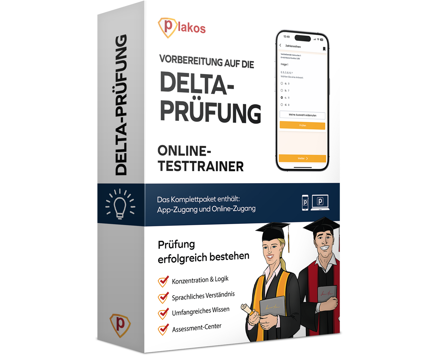 Deltaprüfung Vorbereitung 2026 Online Testtrainer