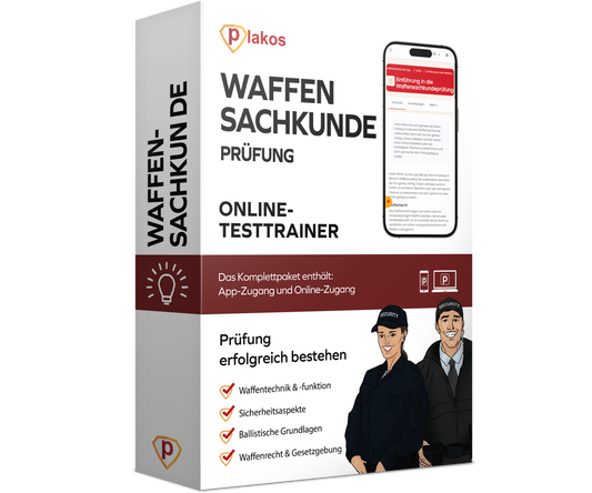 Waffensachkunde Prüfung § 7 - Jetzt mit Testtrainer üben