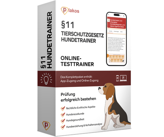 Paragraph 11 Tierschutzgesetz Prüfungsfragen Hundetrainer 2026
