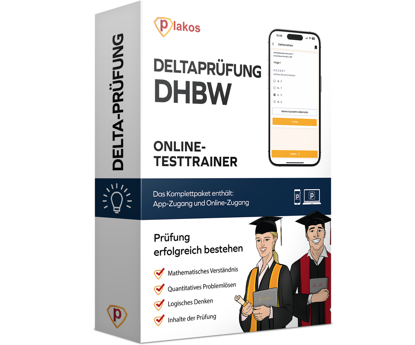 Deltaprüfung DHBW Vorbereitung 2026 Online Prüfungstrainer