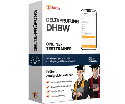 Deltaprüfung DHBW Vorbereitung 2026 Online Prüfungstrainer