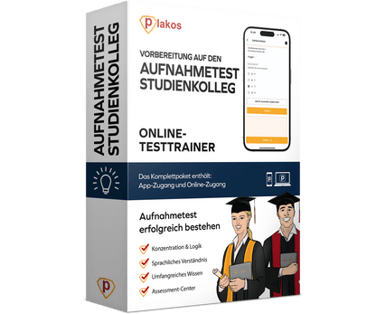 Aufnahmetest Studienkolleg 2026 Online Testtrainer