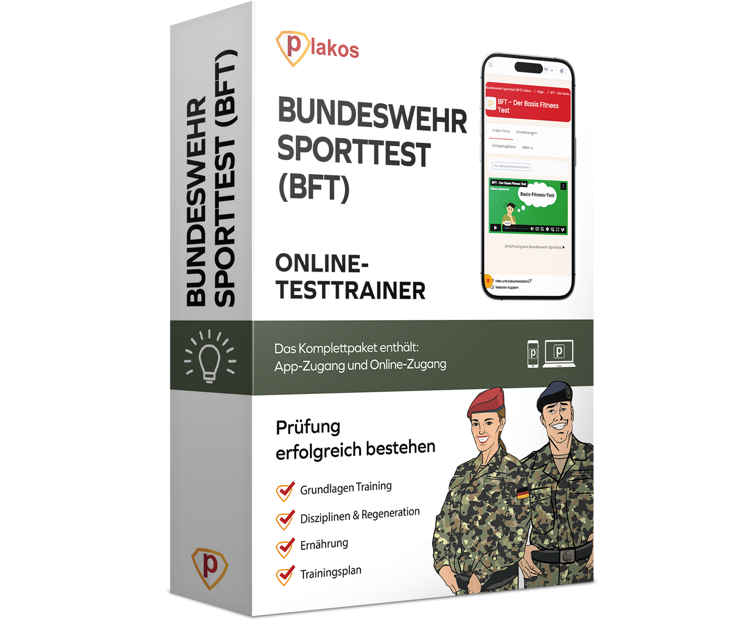 Bundeswehr BFT Trainingsplan 2026 - Online Testtrainer