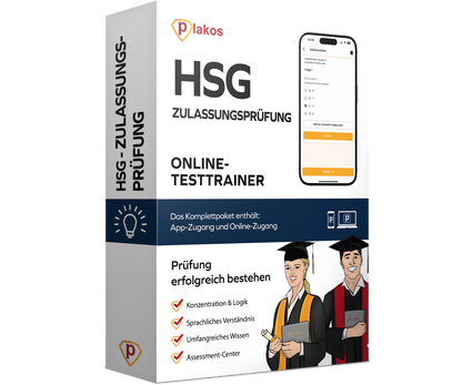 HSG Zulassungstest 2026 Online Testtrainer