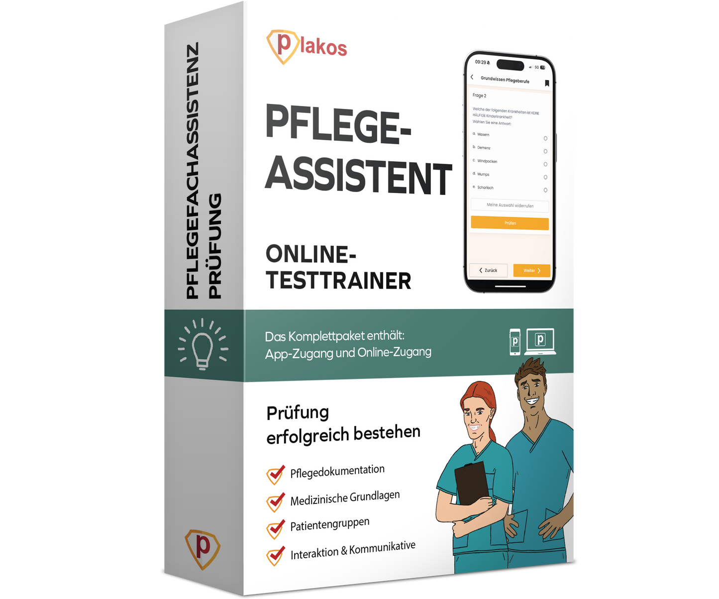 Pflegefachassistenz Prüfungsfragen 2026 Online Testtrainer