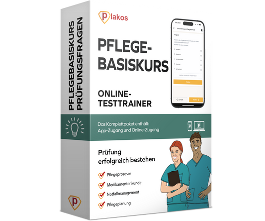 Pflegebasiskurs Prüfungsfragen 2026 Online Testtrainer