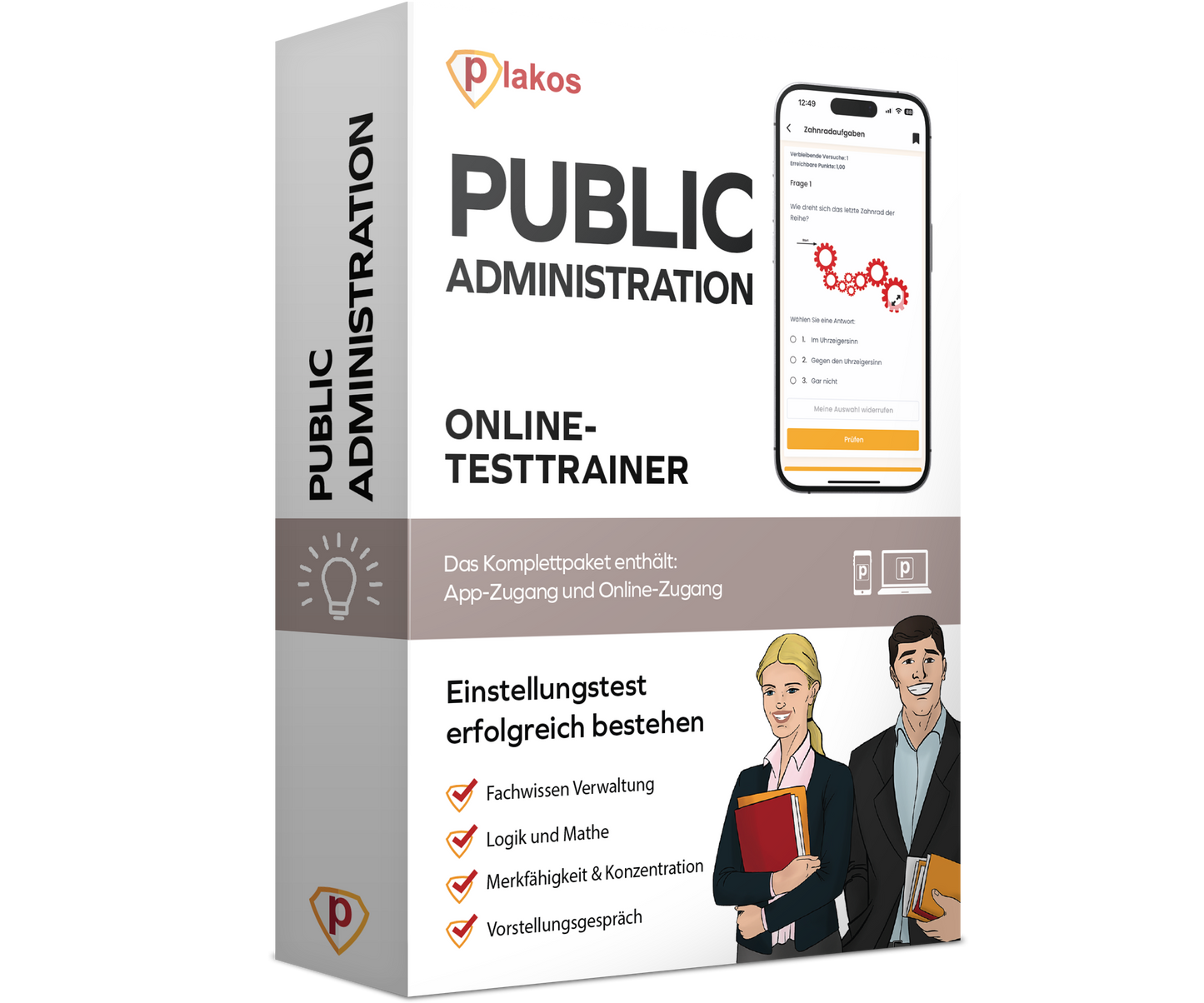 Einstellungstest Public Administration 2026 Online Testtrainer