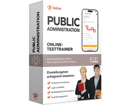 Einstellungstest Public Administration 2026 Online Testtrainer