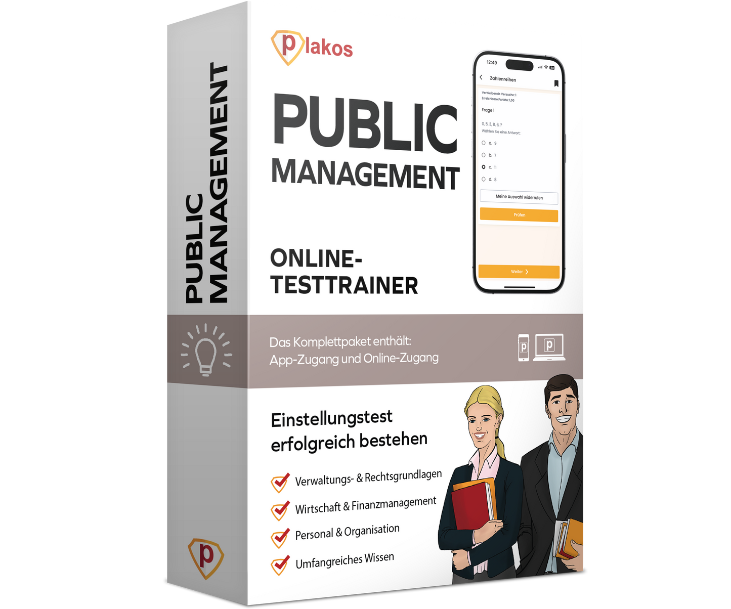 Public Management Einstellungstest 2026 Online Testtrainer