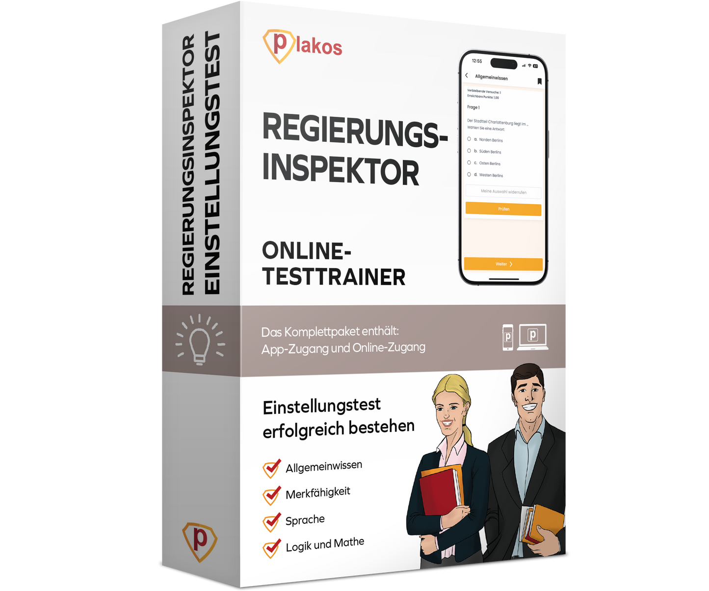 Regierungsinspektor Einstellungstest 2026 Online Testtrainer