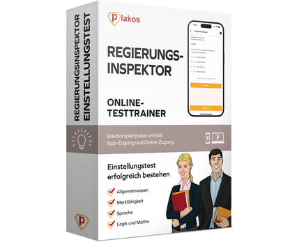 Regierungsinspektor Einstellungstest 2026 Online Testtrainer