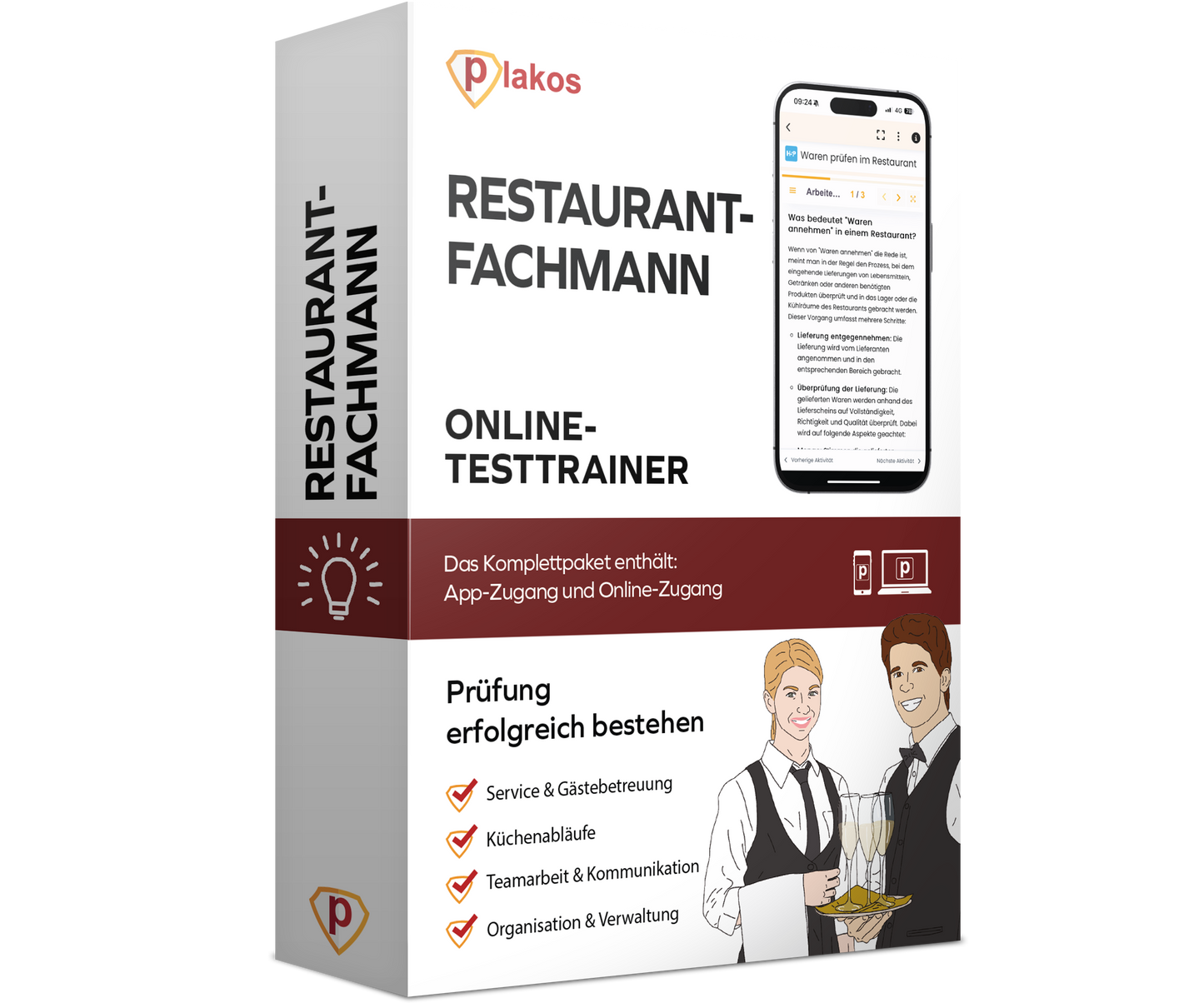 Restaurantfachmann Prüfung 2026 Online Testtrainer