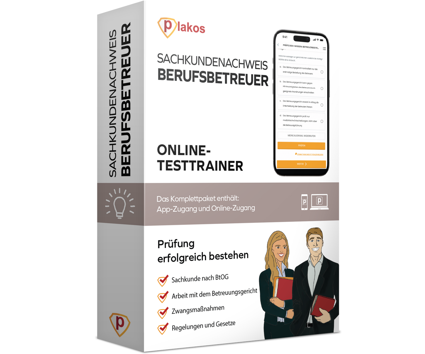 Sachkundenachweis Berufsbetreuer 2026 Online Testtrainer