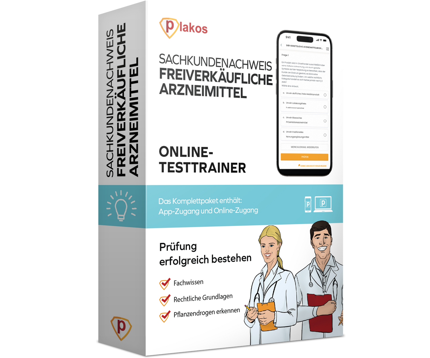 Sachkundenachweis freiverkäufliche Arzneimittel 2026 Online Testtrainer