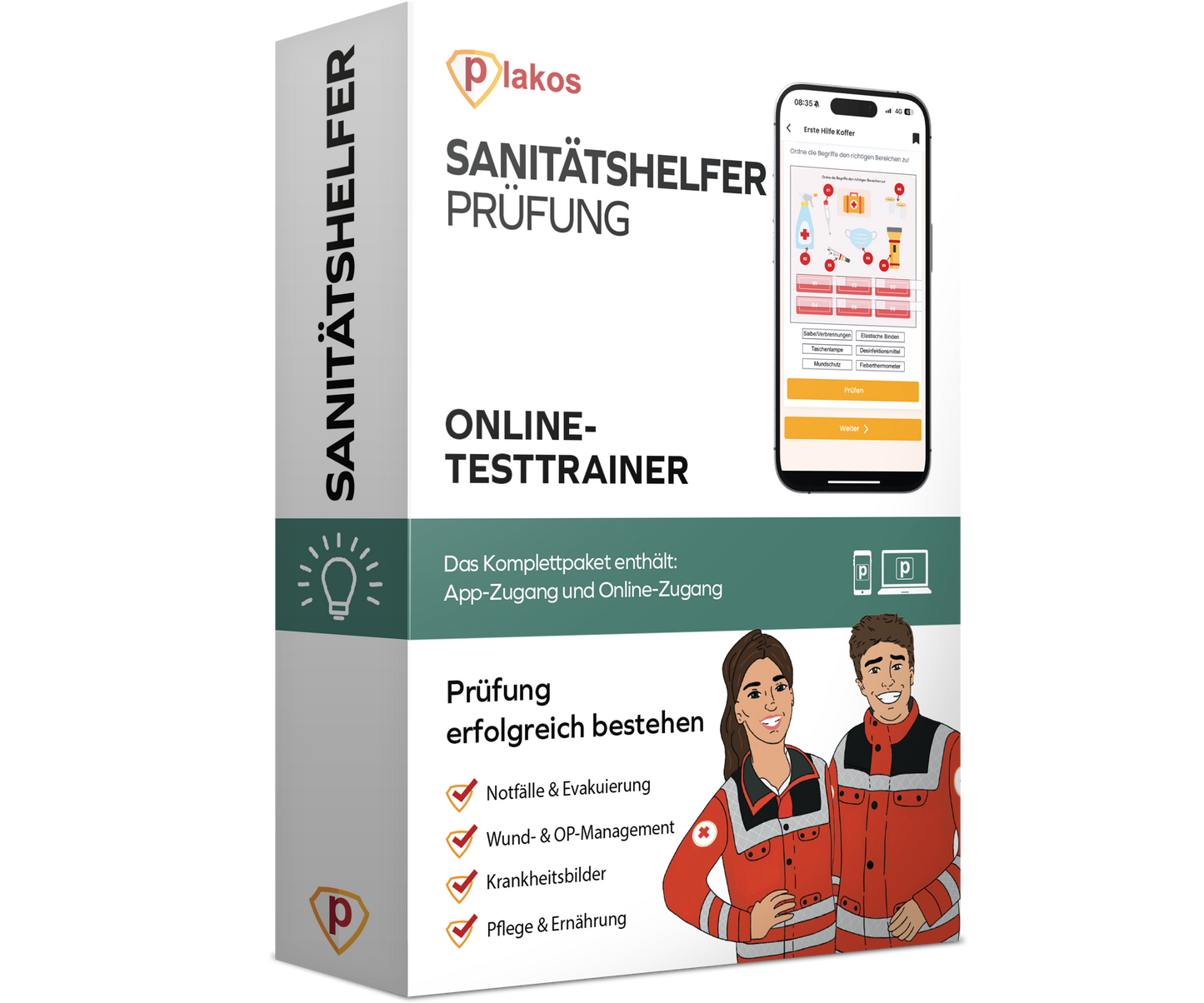 Sanitätshelfer Prüfung 2026 Online Prüfungsvorbereitung