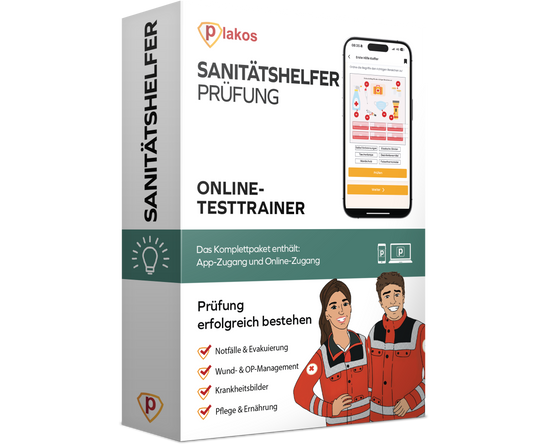 Sanitätshelfer Prüfung 2026 Online Prüfungsvorbereitung