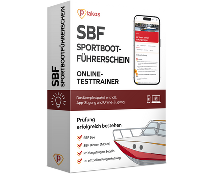 Sportbootführerschein SBF See + Binnen 2026 Online Prüfungstrainer