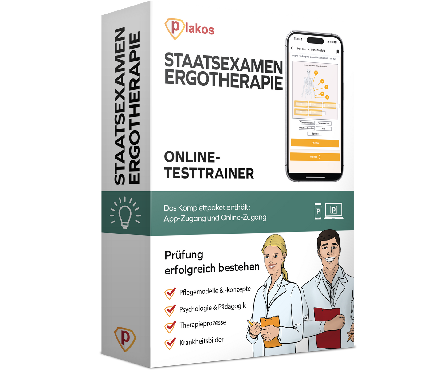 Staatsexamen Ergotherapie Prüfungsfragen 2026 Online Testtrainer