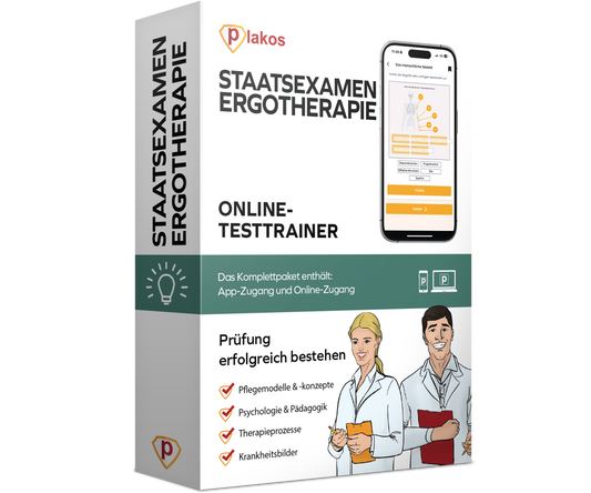 Staatsexamen Ergotherapie Prüfungsfragen 2026 Online Testtrainer