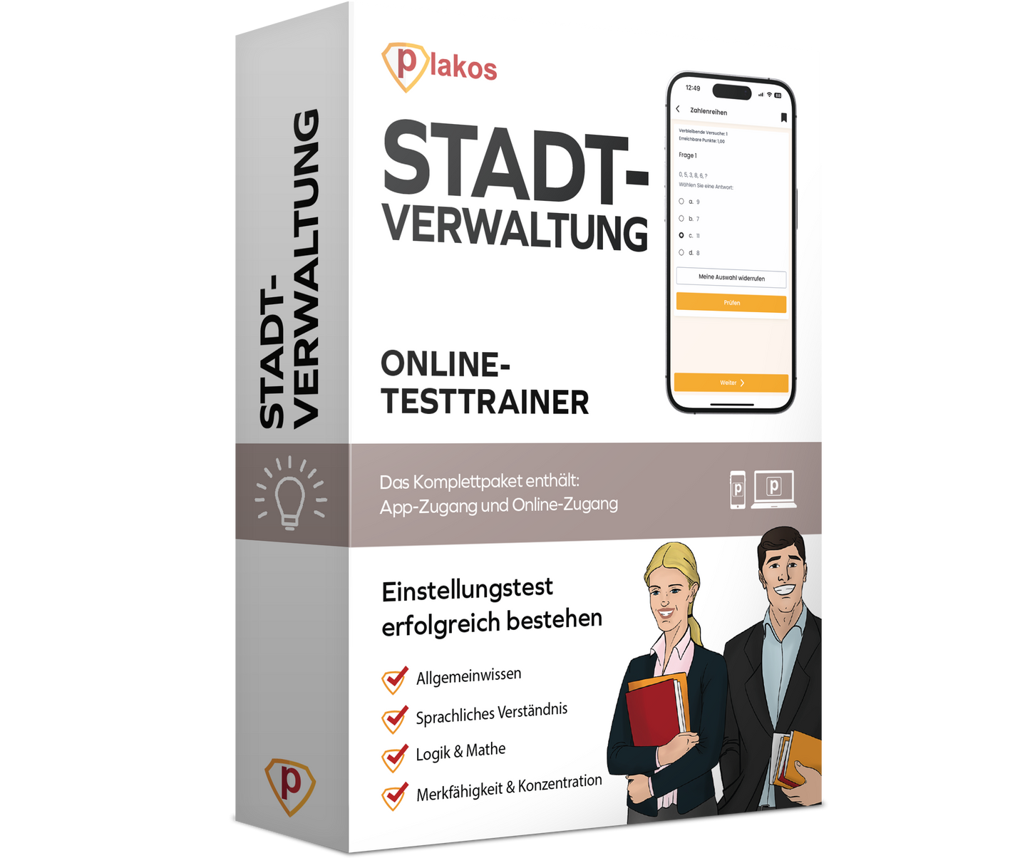 Stadtverwaltung Einstellungstest 2026 Online Testtrainer