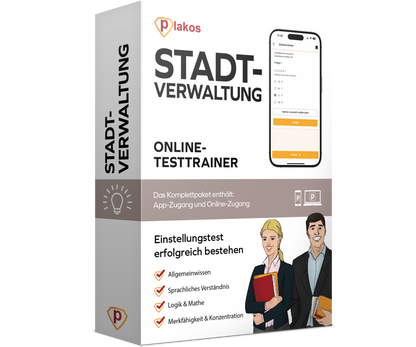 Stadtverwaltung Einstellungstest 2026 Online Testtrainer