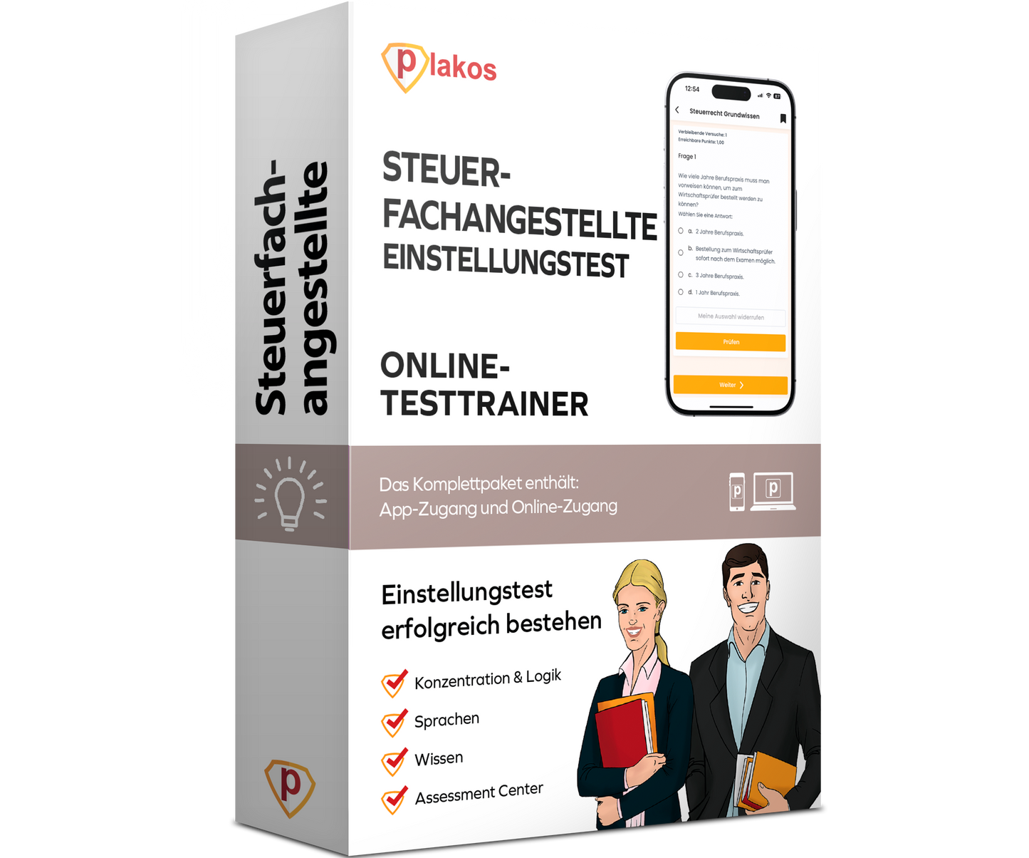 Steuerfachangestellte Einstellungstest 2026 Online Testtrainer