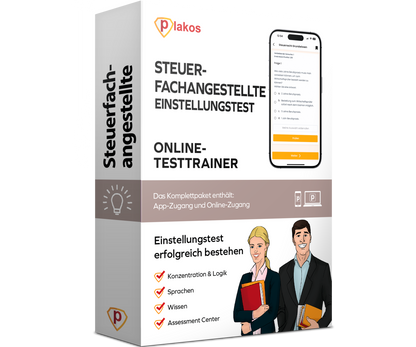 Steuerfachangestellte Einstellungstest 2026 Online Testtrainer