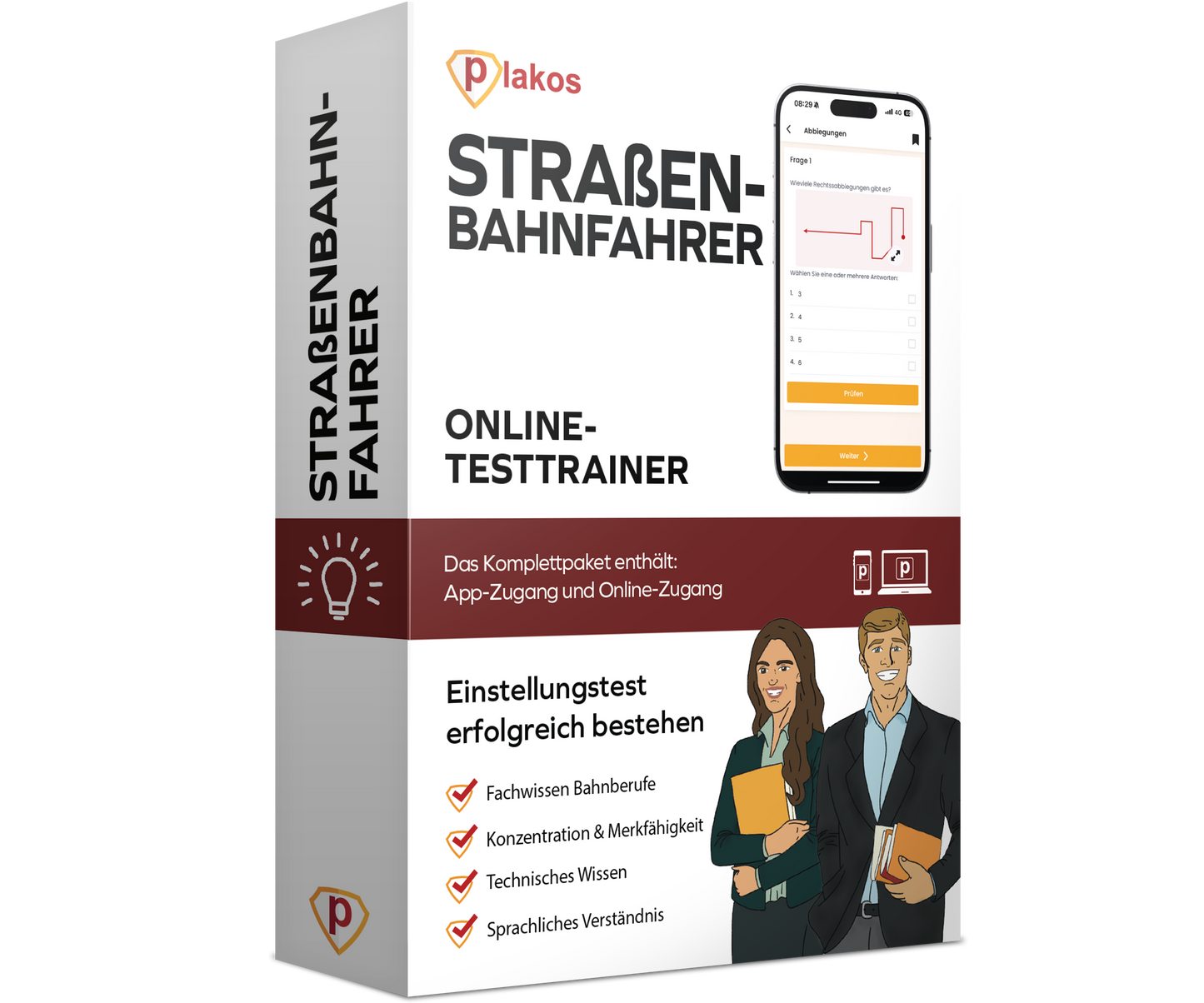 Straßenbahnfahrer Einstellungstest 2026 Online Testtrainer