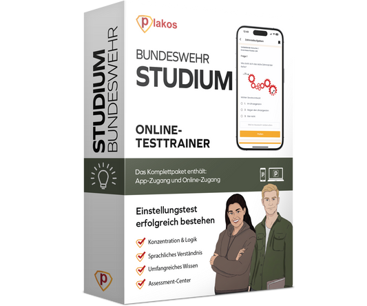 Bundeswehr Studium Einstellungstest 2026 Online Testtrainer