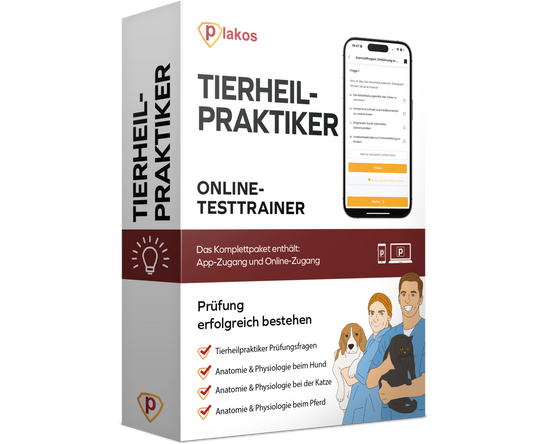 Prüfung für Tierheilpraktiker 2026 Online Testtrainer