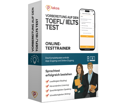 Vorbereitung für den TOEFL Test 2026 Online Testtrainer