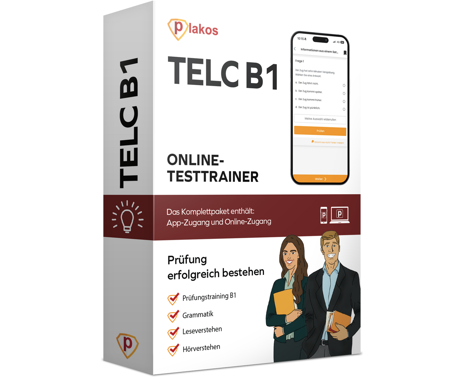 Telc Deutsch B1 Prüfung 2026 Online Testtrainer
