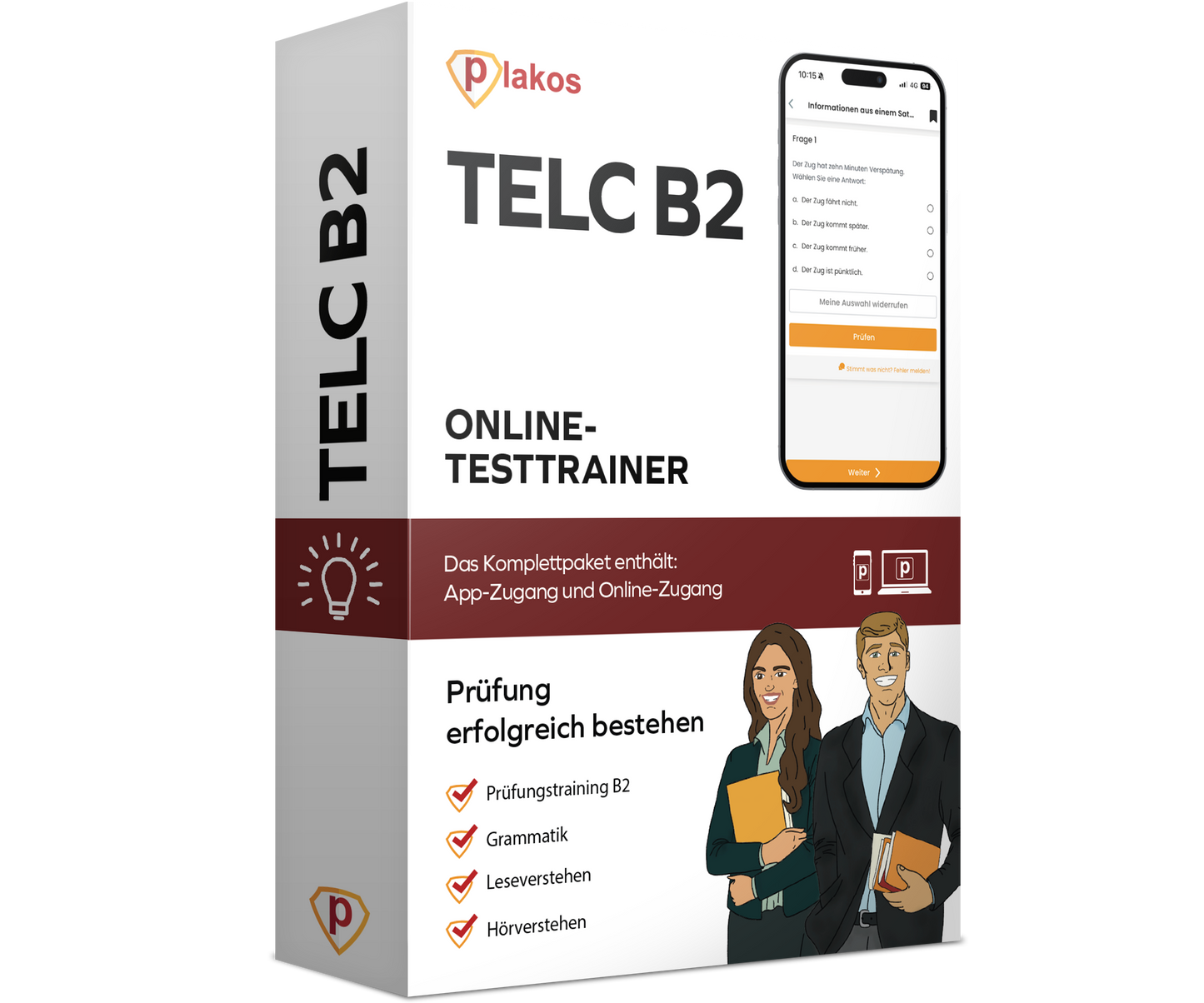 Telc Deutsch B2 Prüfung 2026 Online Testtrainer