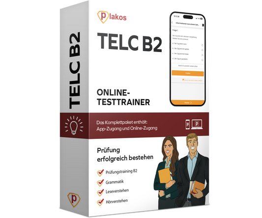 Telc Deutsch B2 Prüfung 2026 Online Testtrainer